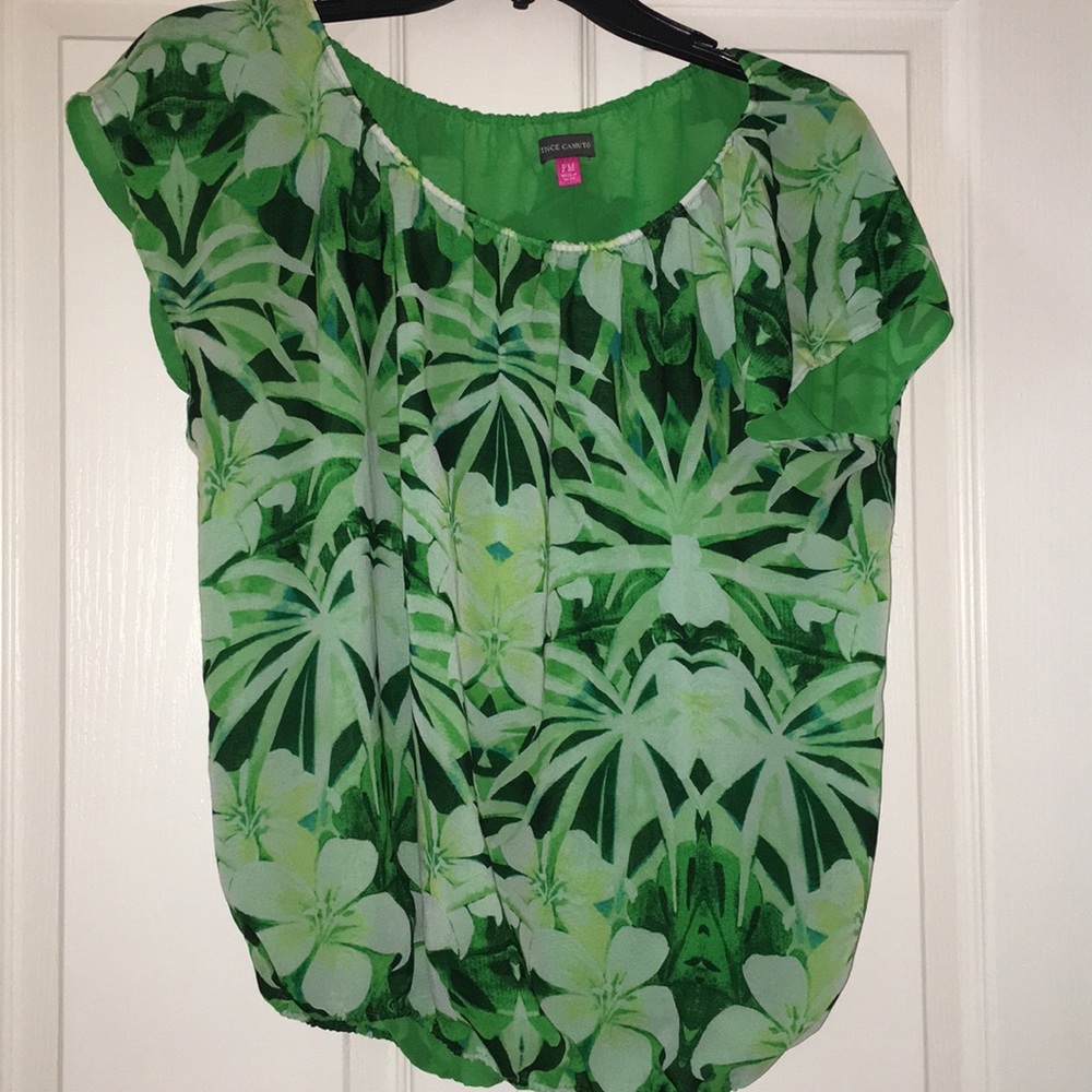 Vince Camuto Blouse Cap Sleeves